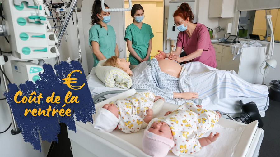 L'Association nationale des étudiants sages-femmes dénonce le coût engendré par les stages. (DPA Picture Alliance/BSIP)