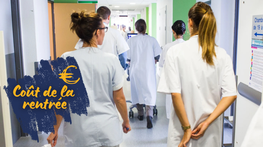L'Association nationale des étudiants en médecine de France pointe les coûts liés aux concours. (Burger/Phanie)