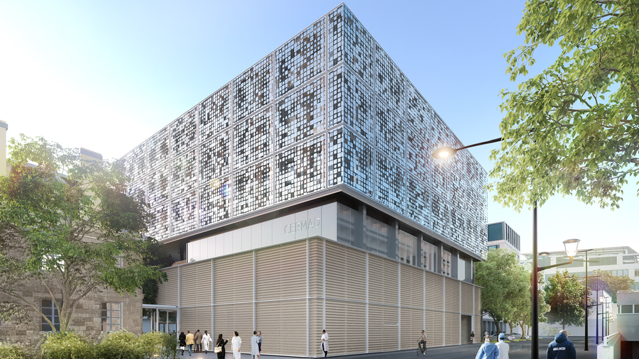 Les travaux commencent au cœur de l'hôpital de la Pitié-Salpêtrière début 2026 pour une livraison au printemps 2027. (Wilmotte & Associés architect)