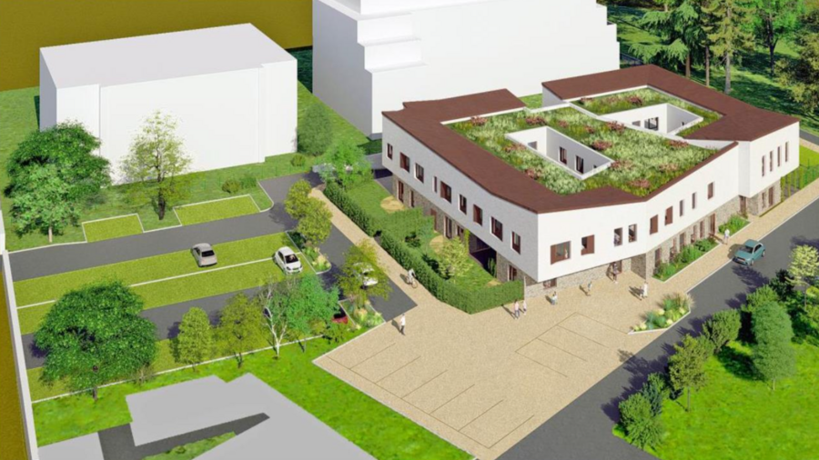 Les travaux de l'extension ont démarré en avril dernier et doivent se terminer cet été. (Fondation Ellen-Poidatz)