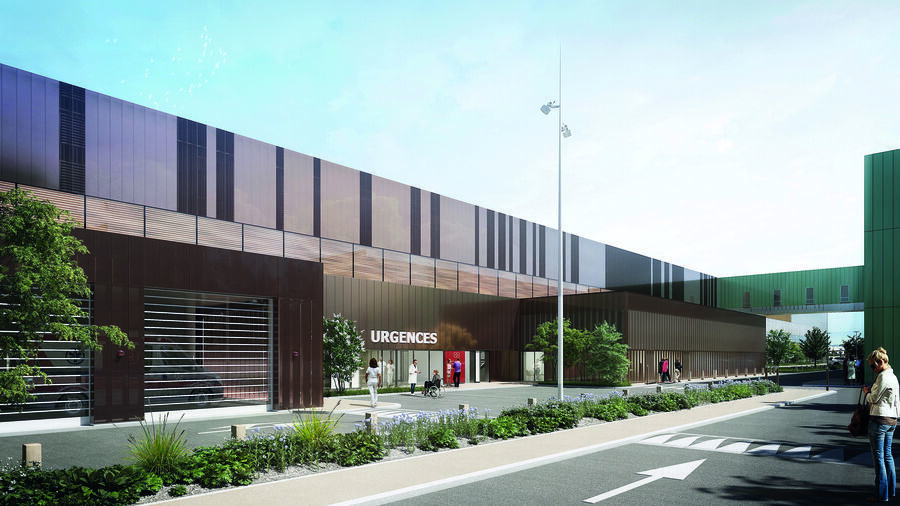 La restructuration des urgences permettra de rapprocher le circuit court de l'imagerie médicale et facilitera les examens rapides. (Dormoy-BSA-Oteis)