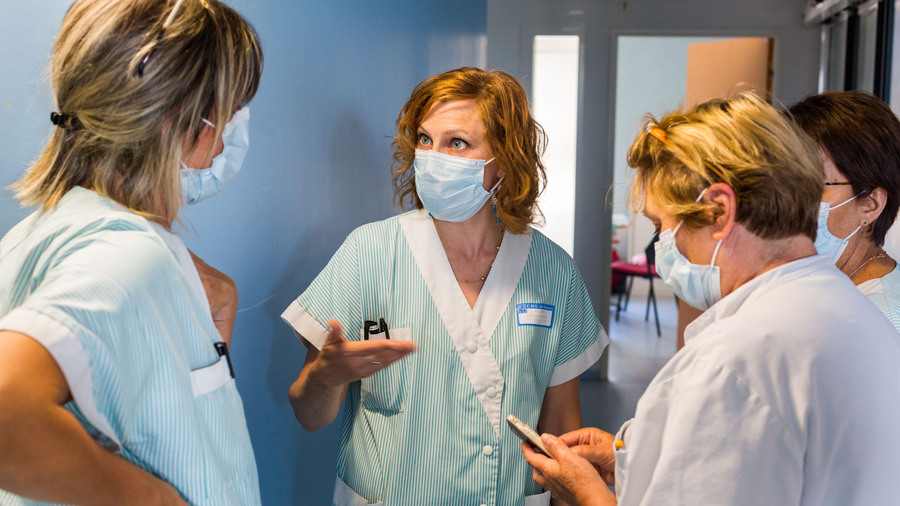 Les référentiels des cadres de santé datent de 1995. (Burger/Phanie)